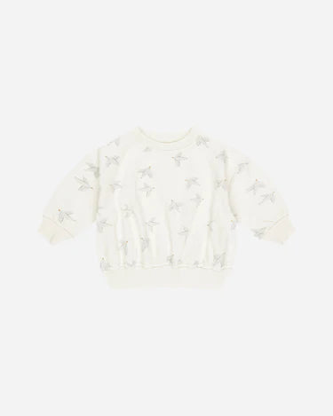 Relaxed Sweatshirt | Birds