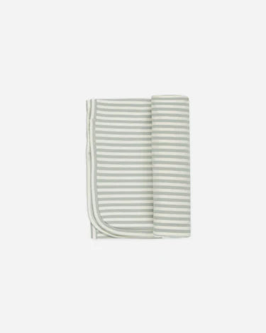 Bamboo Swaddle | Sage Stripe