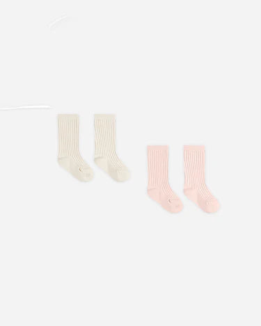 Socks Set | Ivory, Bubblegum