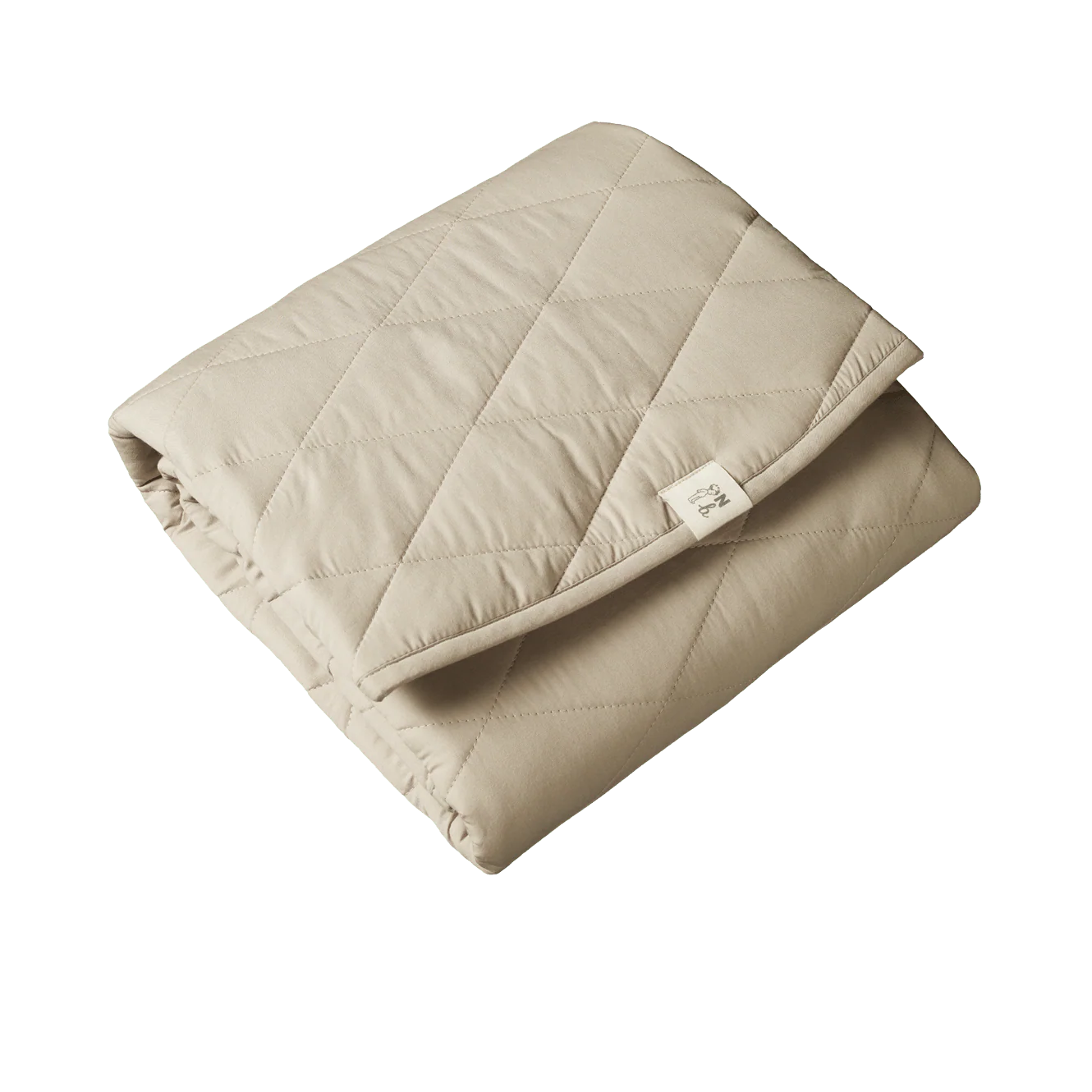 Quilted Play Mat / Feather