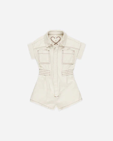 Utility Romper | Natural