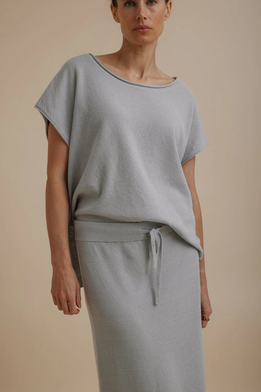 Retreat Cotton Twist / Sleeveless Pullover - Sky