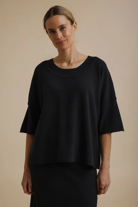 Retreat Cotton Twist Tee / Pullover - Deep Ocean