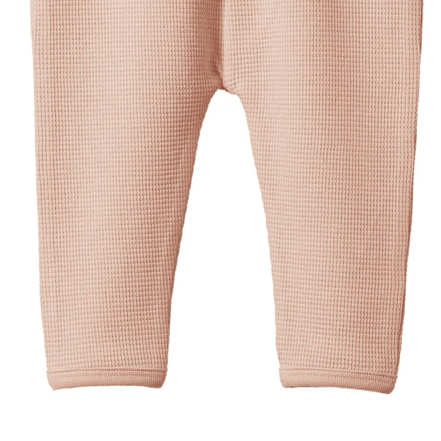 Selby Waffle Pants / Rose Dust