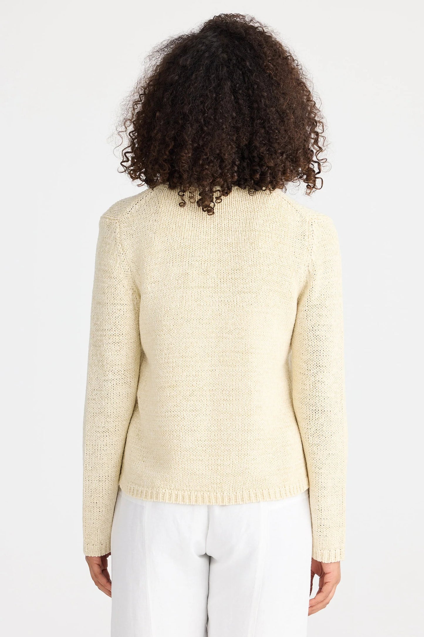 Saffron Cardi / Natural
