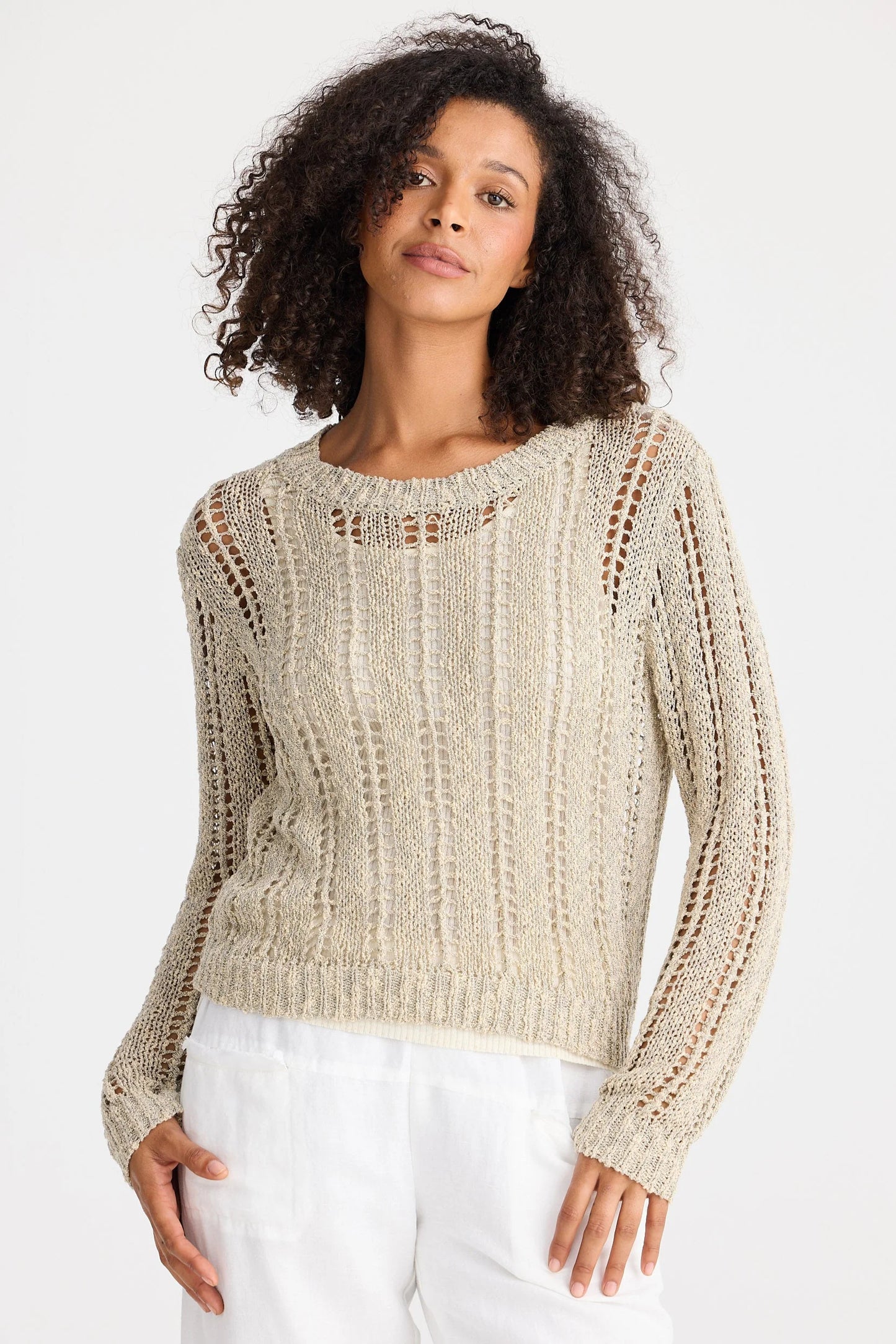 Raymond Knit / Oatmeal Marle