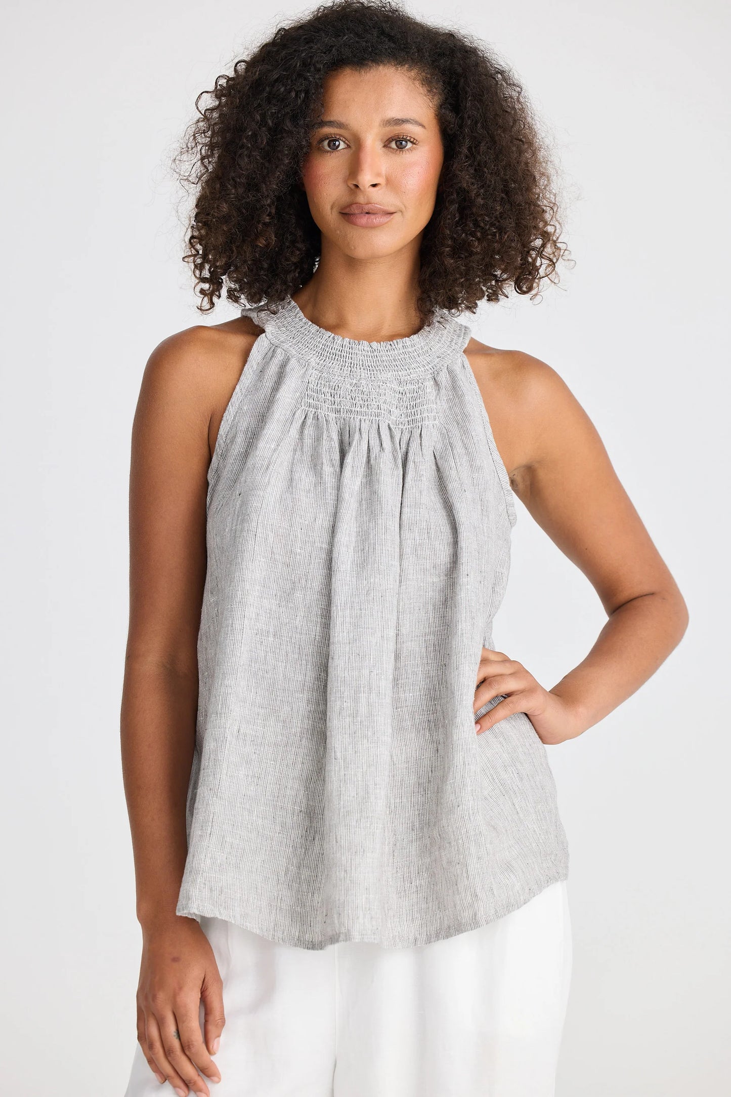 Lopez Top / Charcoal Fleck