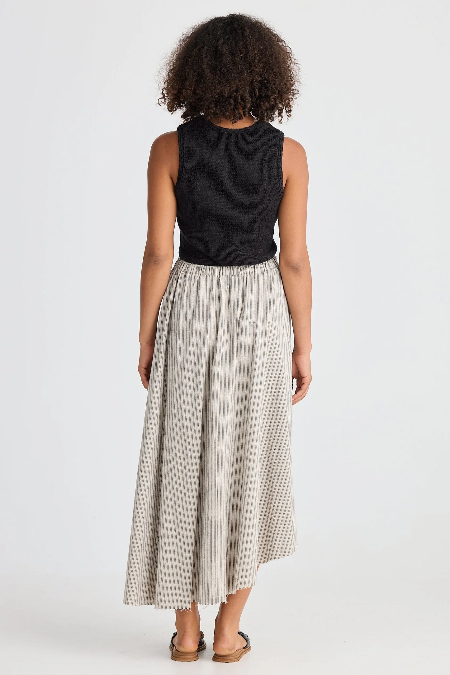 The Edit Skirt / Pisa Stripe