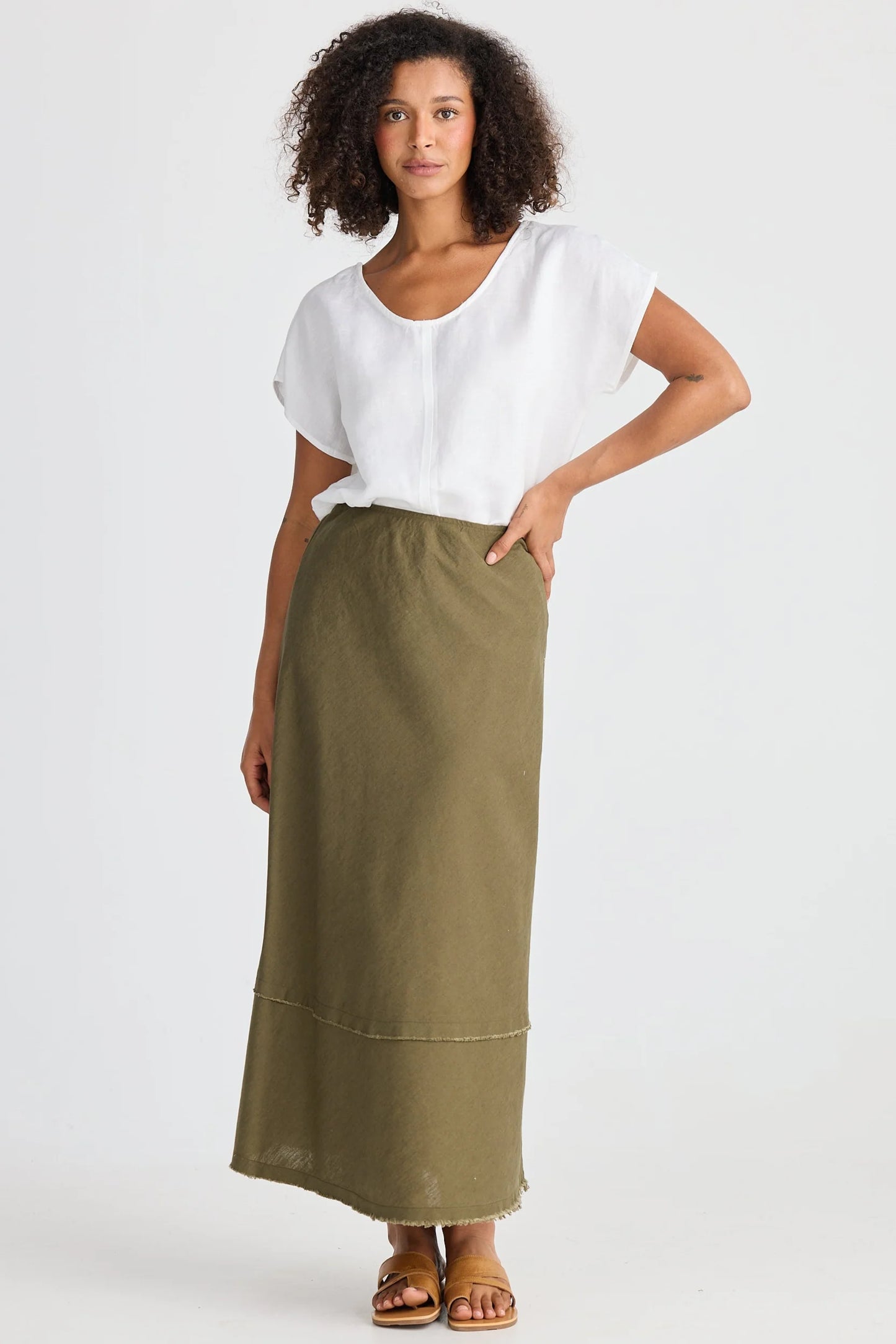 Pisa Skirt / Khaki