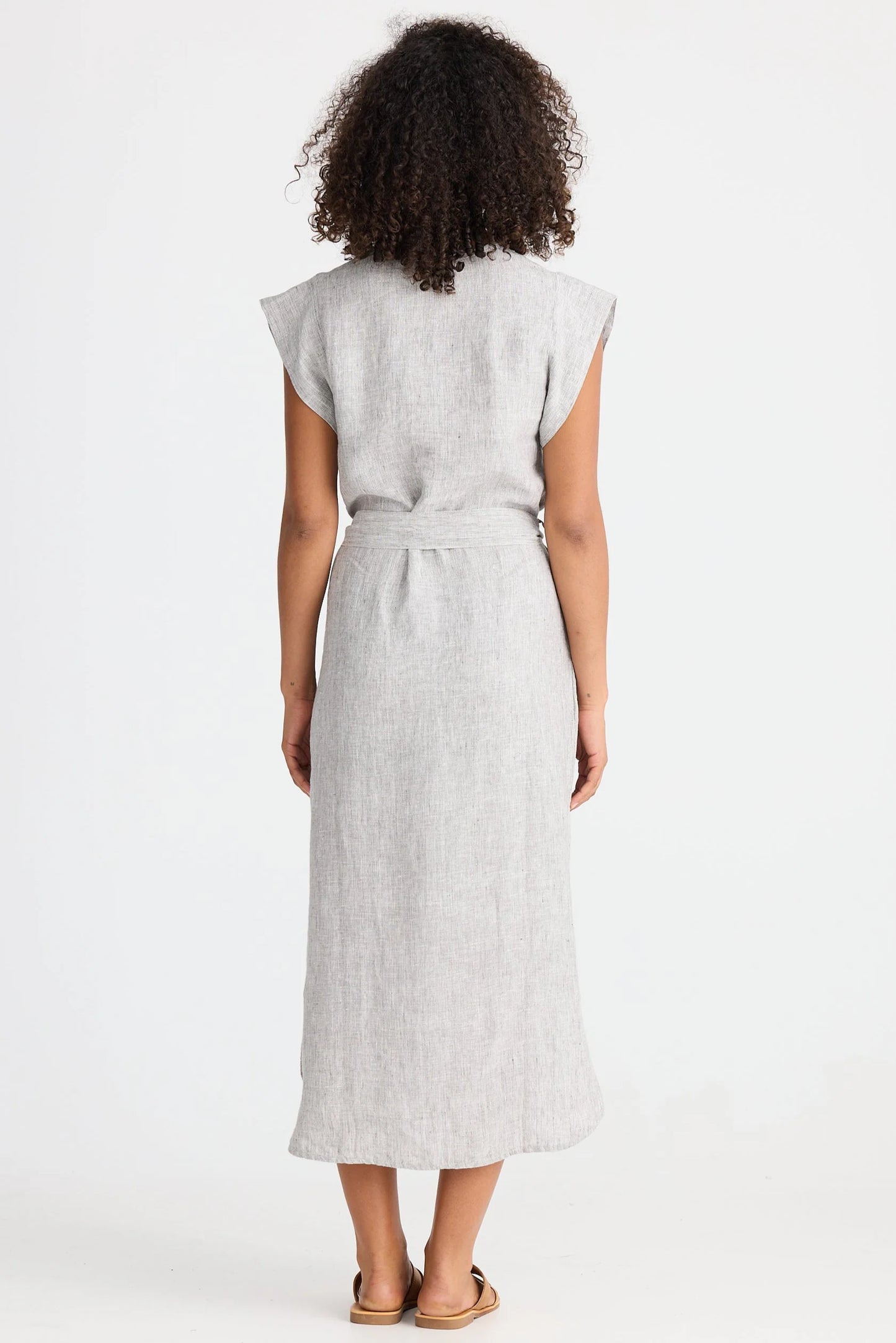Sebou Dress / Charcoal Fleck