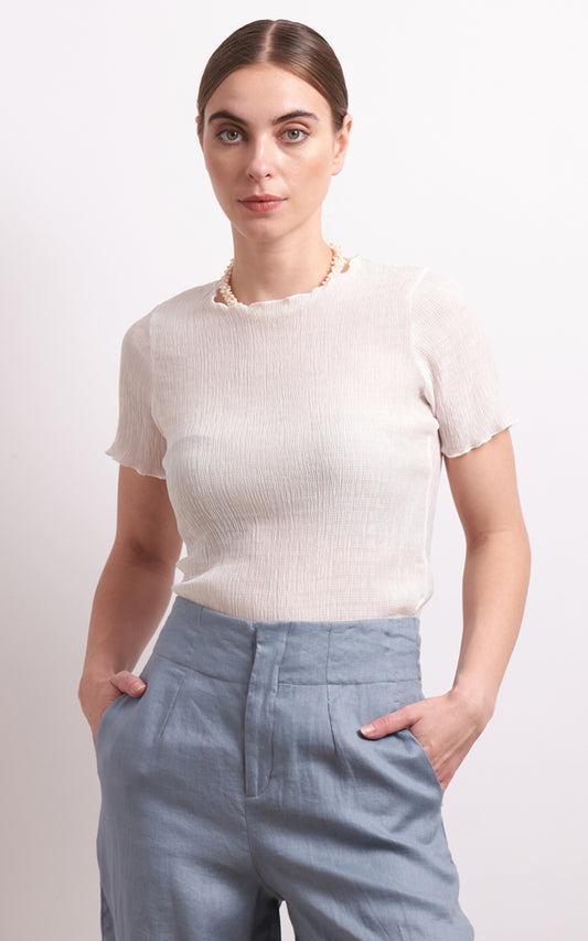 The Crush Top / White
