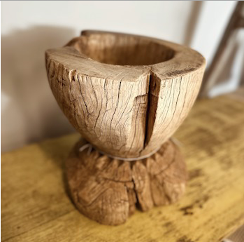 Desert Wooden Antique Bowl