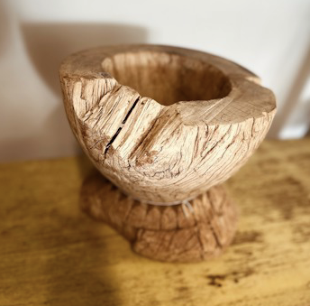 Desert Wooden Antique Bowl