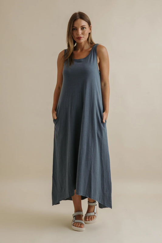 Shoreline Fine Slub Breeze / Dress - Pool