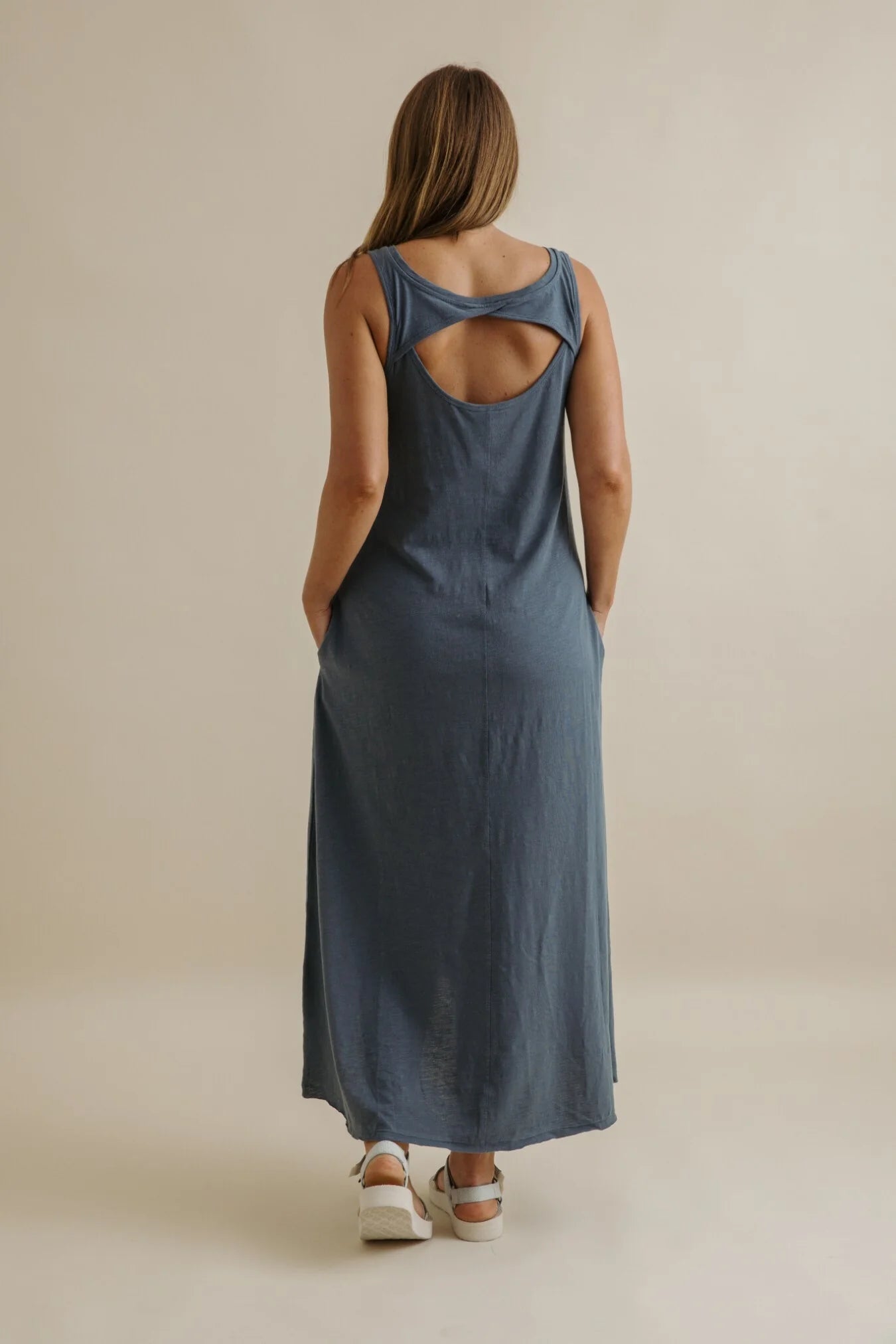 Shoreline Fine Slub Breeze / Dress - Pool