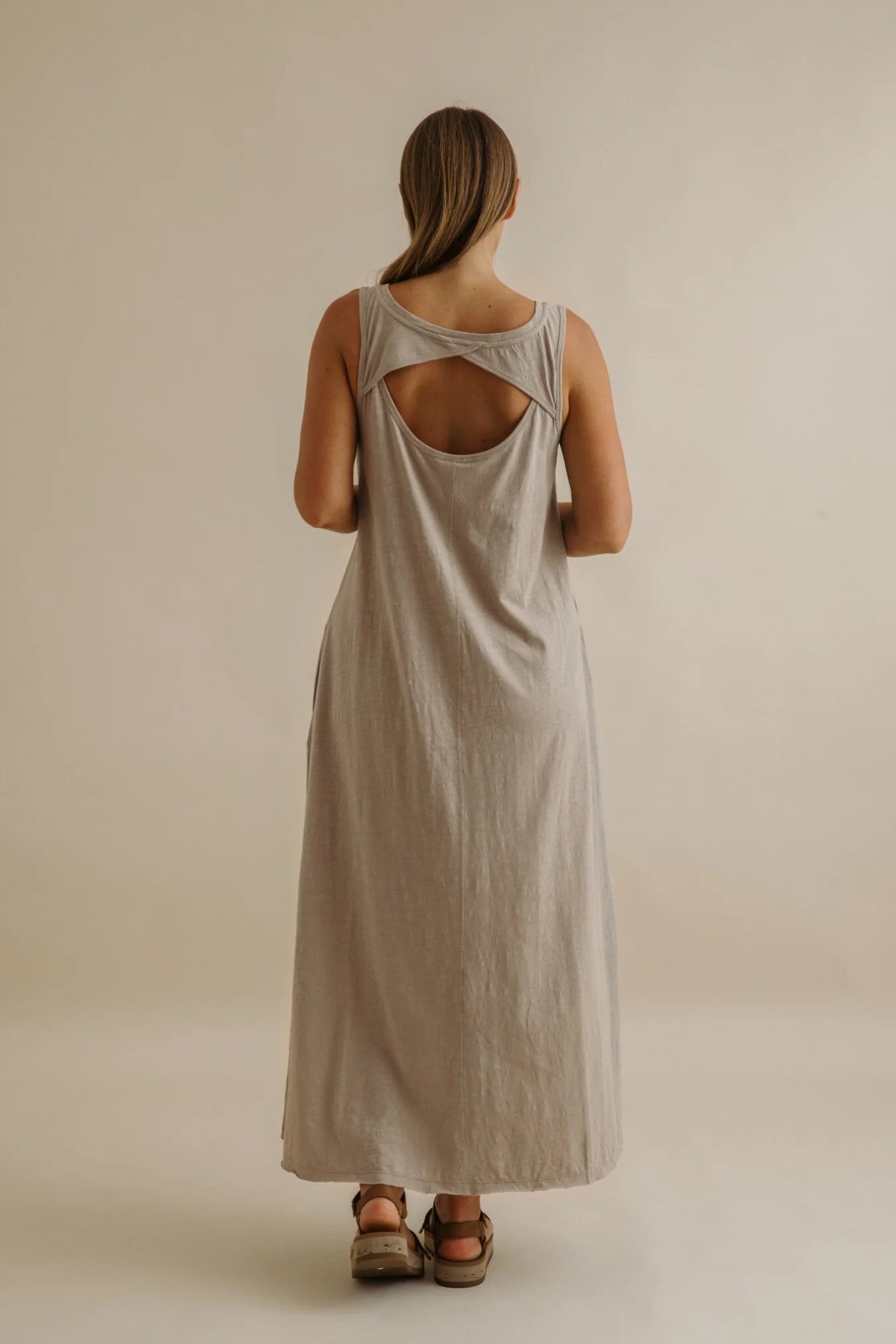 Shoreline Fine Slub Breeze / Dress - Vintage Khaki