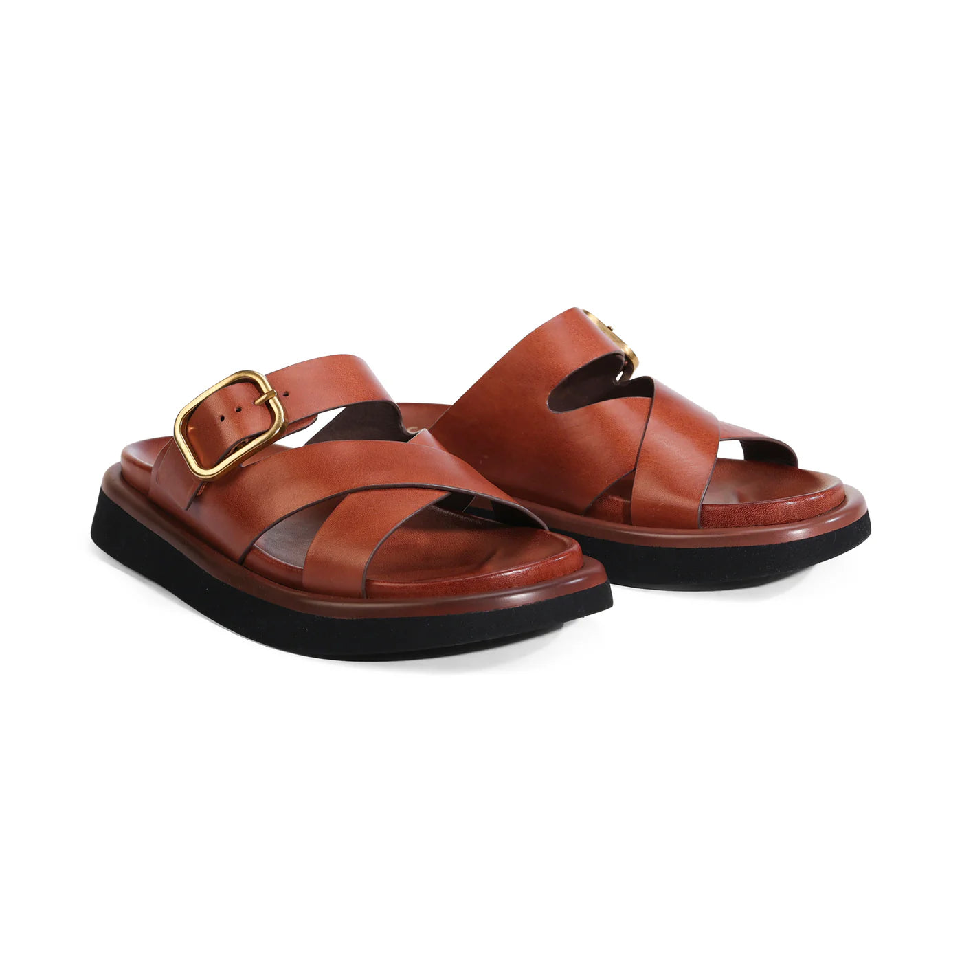 Slay Sandals / Brandy