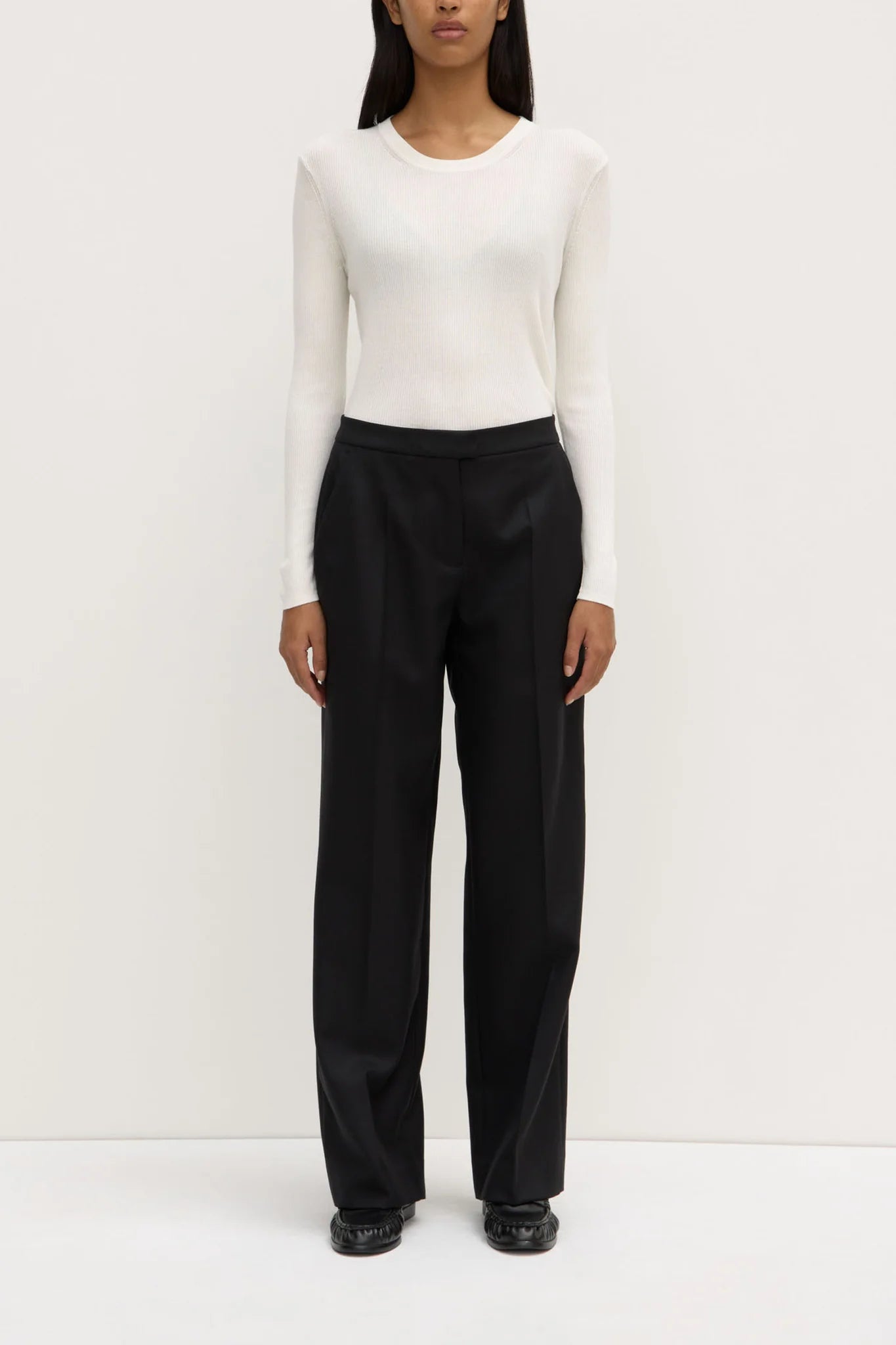 Wool Pant / Tamara - Black