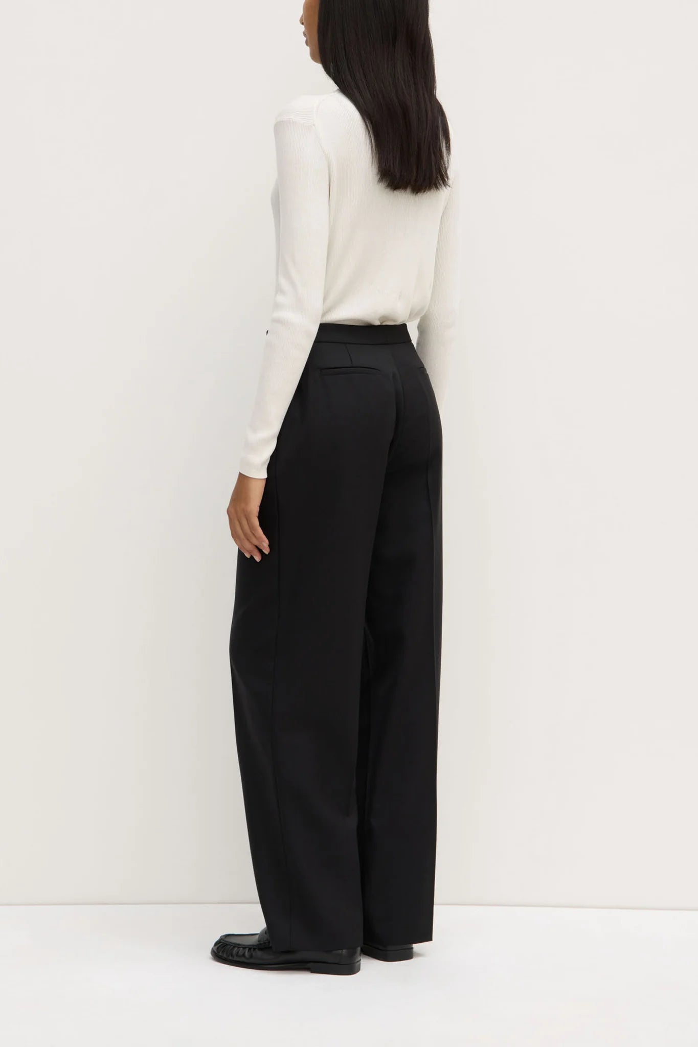 Wool Pant / Tamara - Black