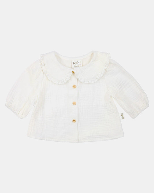 Baby Blouse Peter Pan / Cream