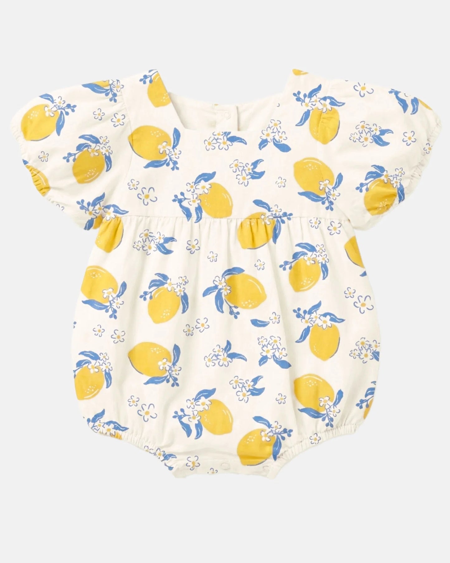 Baby Romper / Arcadia - Lemonade Cream