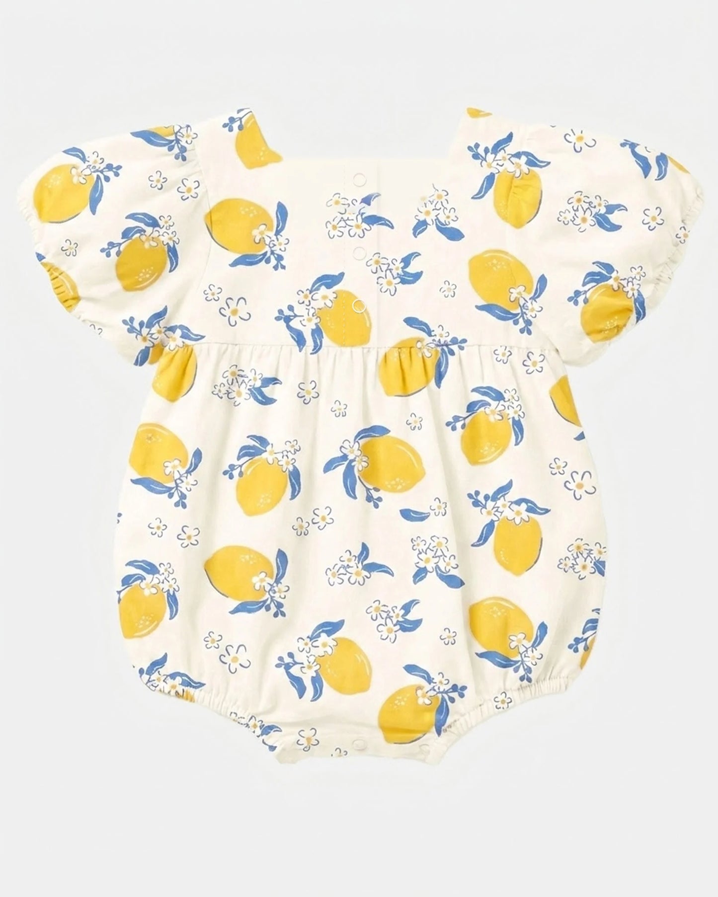 Baby Romper / Arcadia - Lemonade Cream