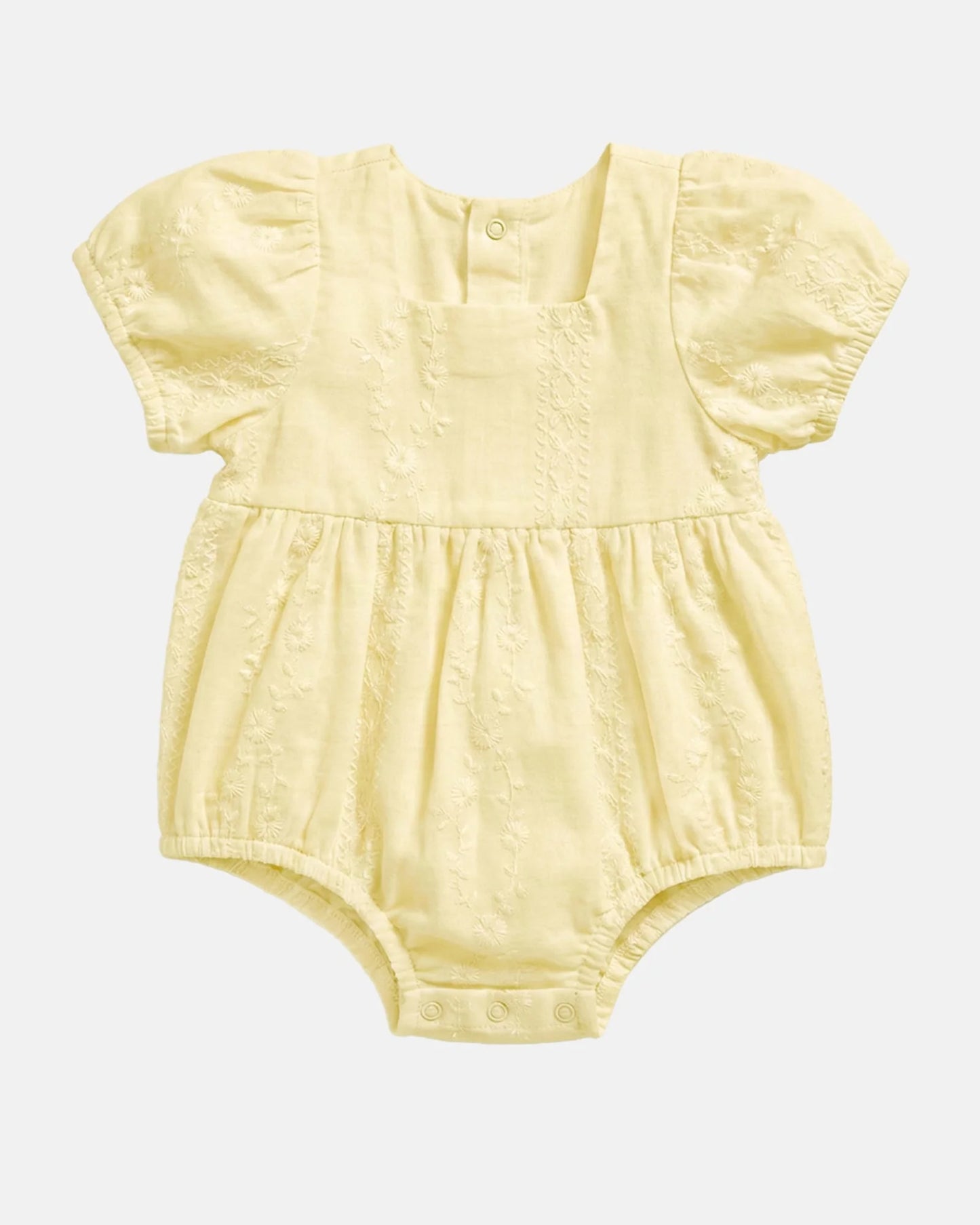 Baby Romper / Florence - Lemon