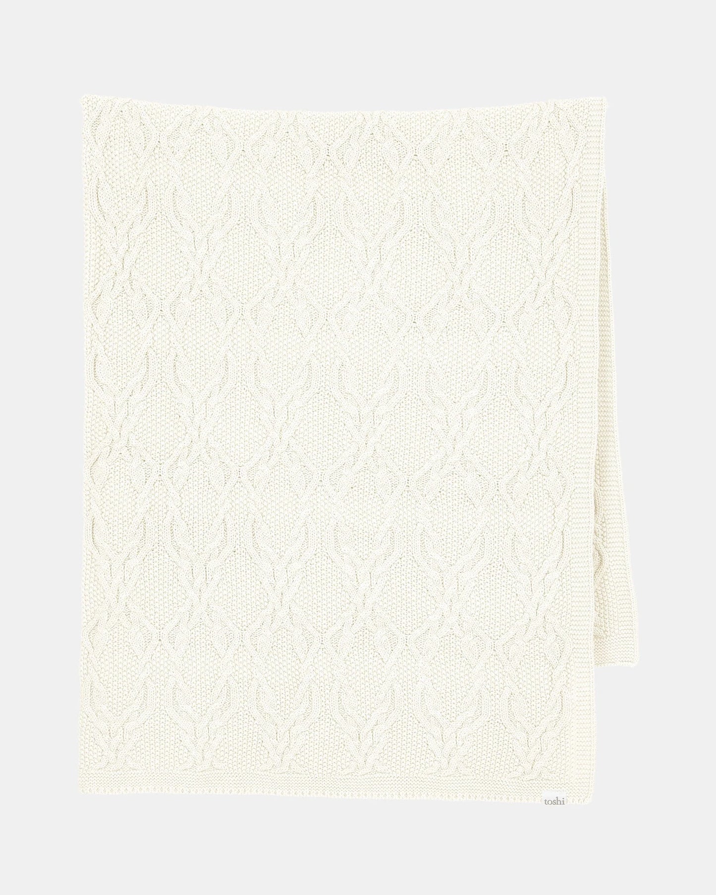 Organic Blanket Bowie / Cream