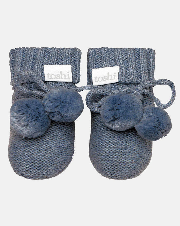Marley Organic Booties | Moonlight