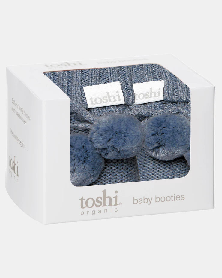 Marley Organic Booties | Moonlight