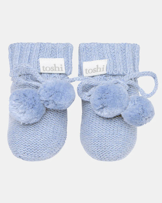 Marley Organic Booties | Seabreeze