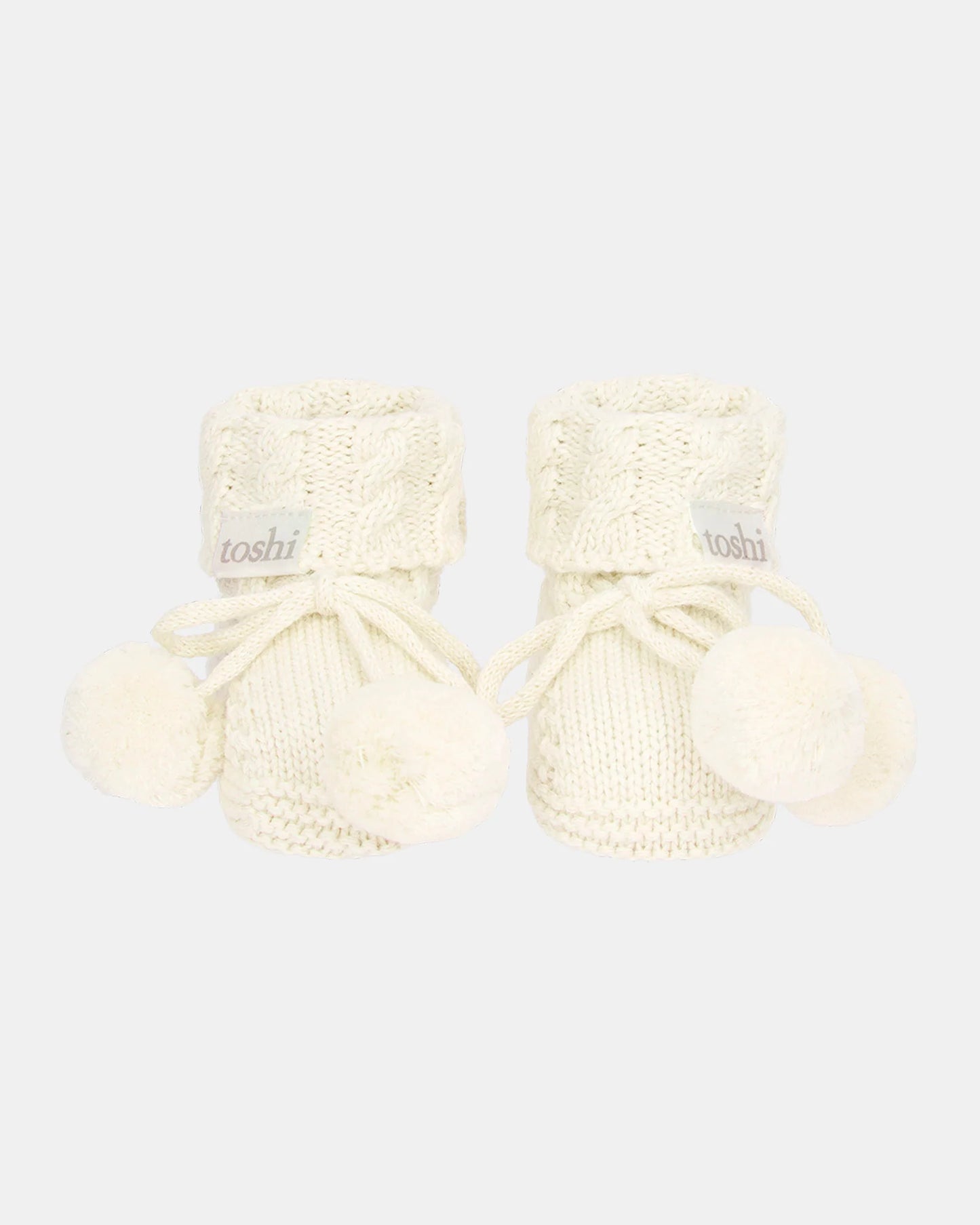 Organic Booties Yummy / Cream