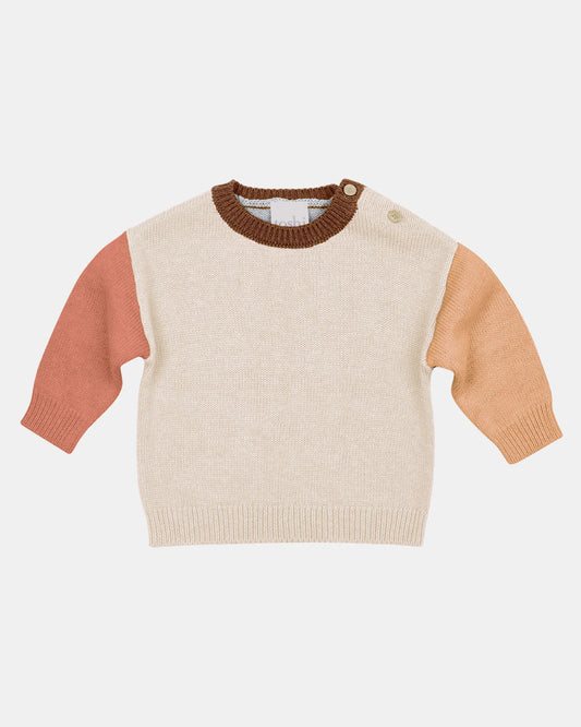 Organic Pullover Bobby / Oatmeal