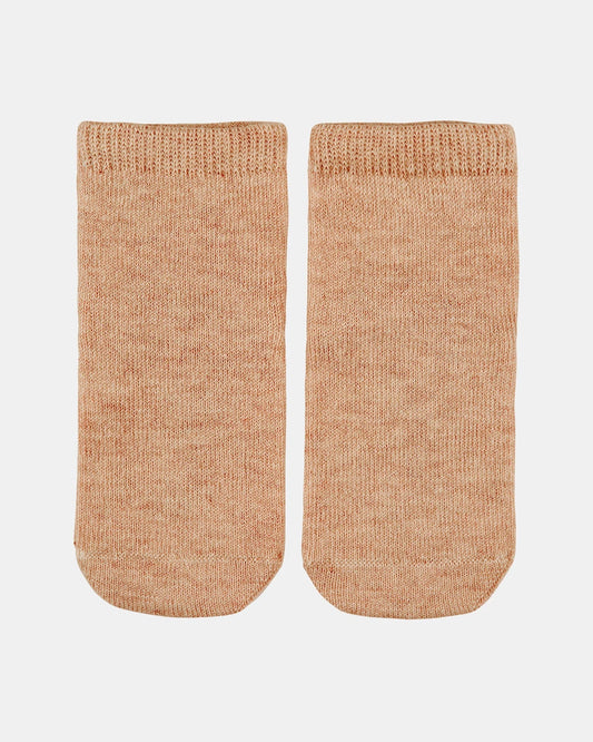 Organic Ankle Socks / Maple