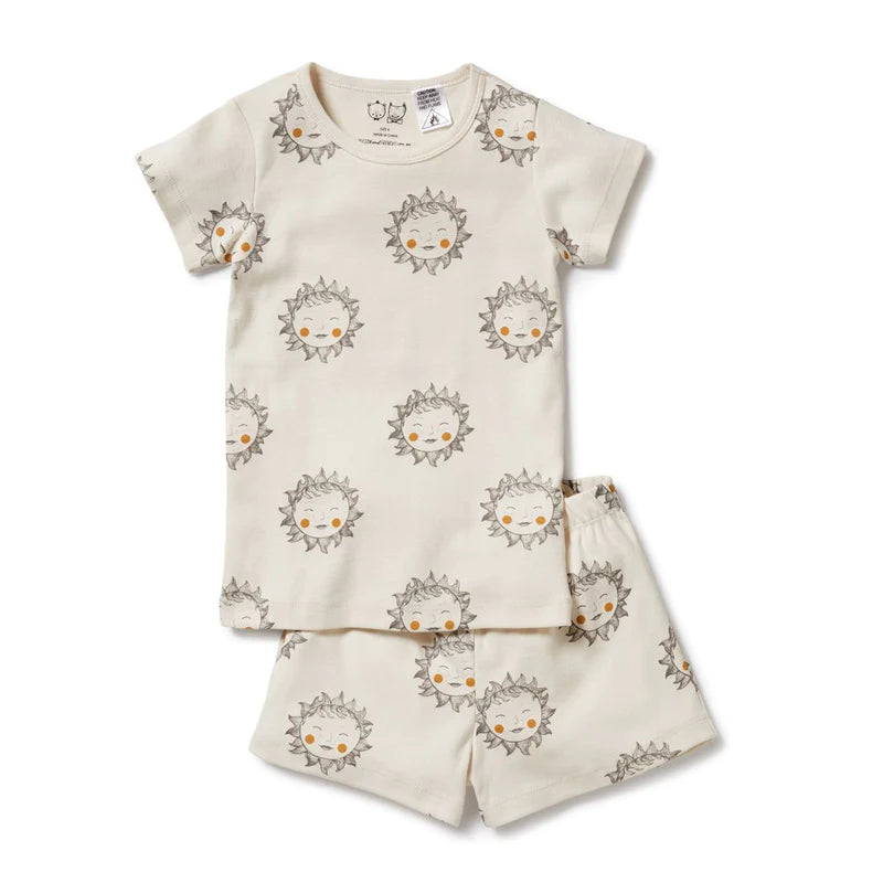 Organic Short Sleeve Pyjamas | Make me Shine