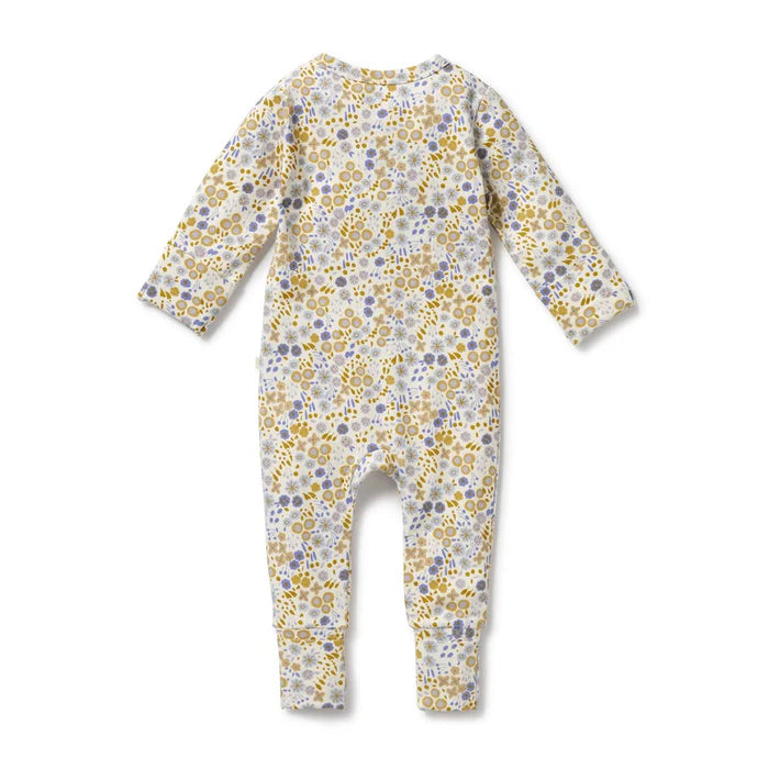 Little Meadow Boyleg Zipsuit + Feet