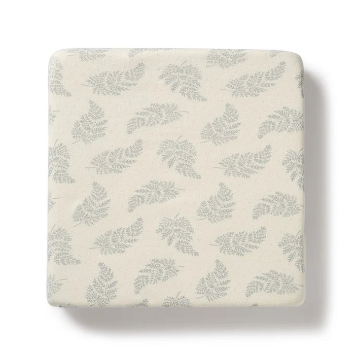 Organic Fitted Cot Sheet | Forever Ferns