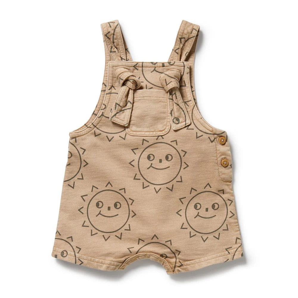 Organic Sweat Overalls / Happy Days