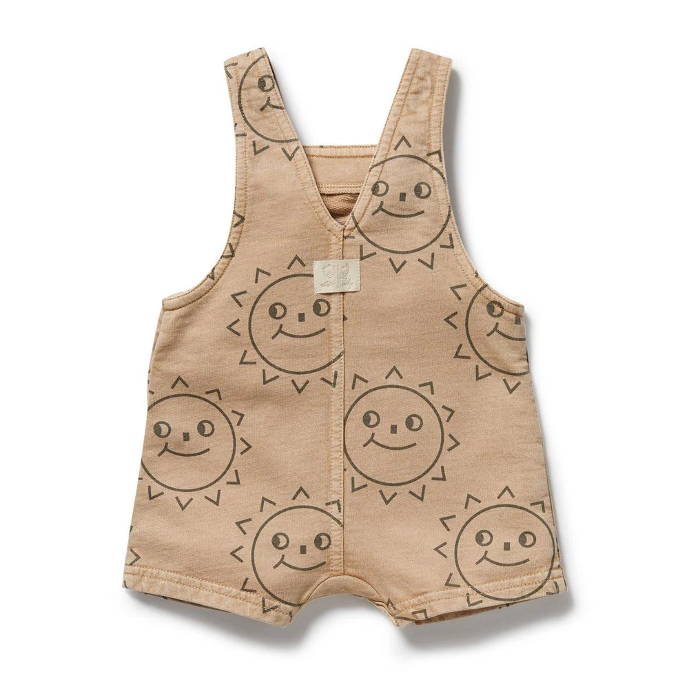 Organic Sweat Overalls / Happy Days