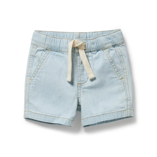 Organic Long Short / Denim