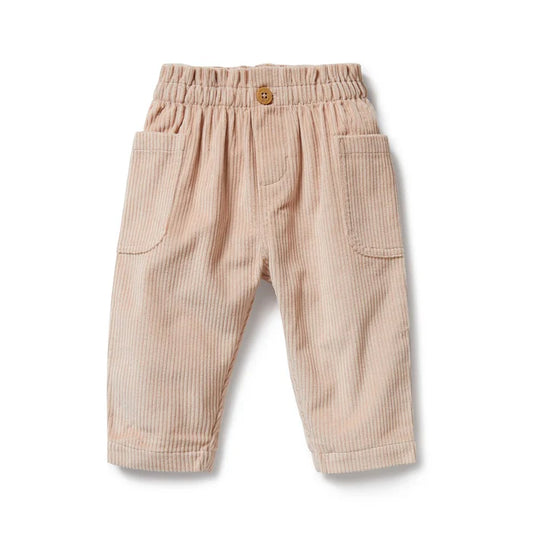 Organic Cord Pant | Rose
