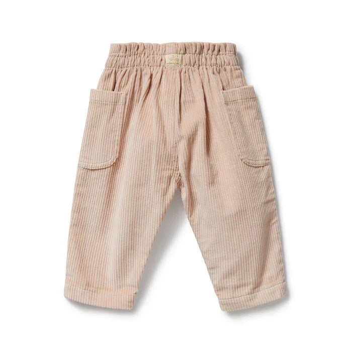 Organic Cord Pant | Rose