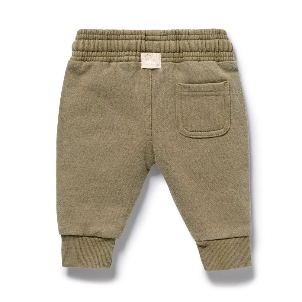 Organic Terry Sweat Pant / Olive