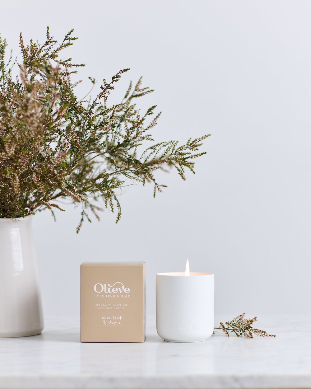Candle / Olive Leaf & Thyme