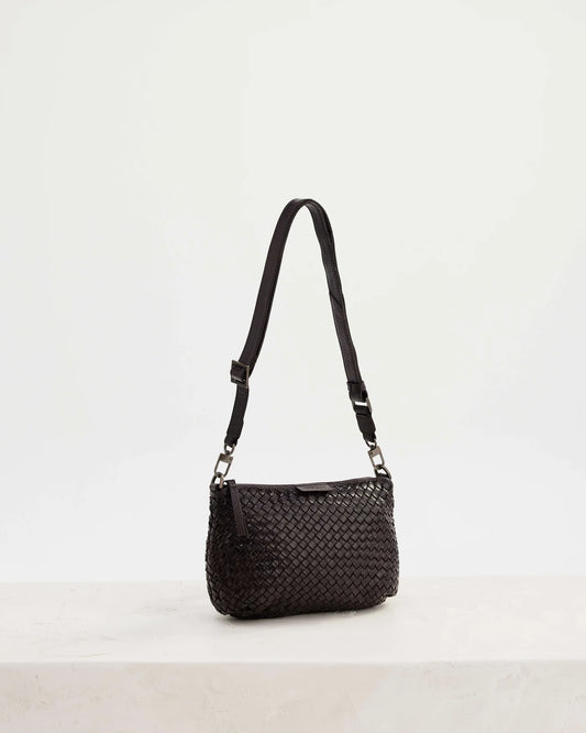 Basque Crossbody Bag | Chocolate