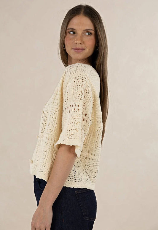 Dylan Cardigan / Cream