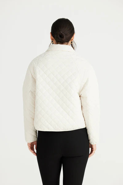 Ainsley Puffer Jacket | Oyster