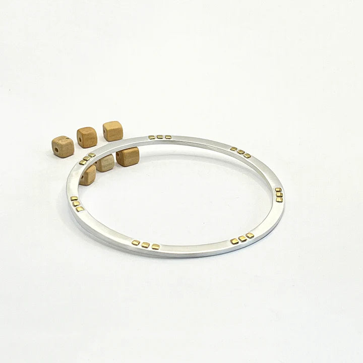 Triple Square Bangle