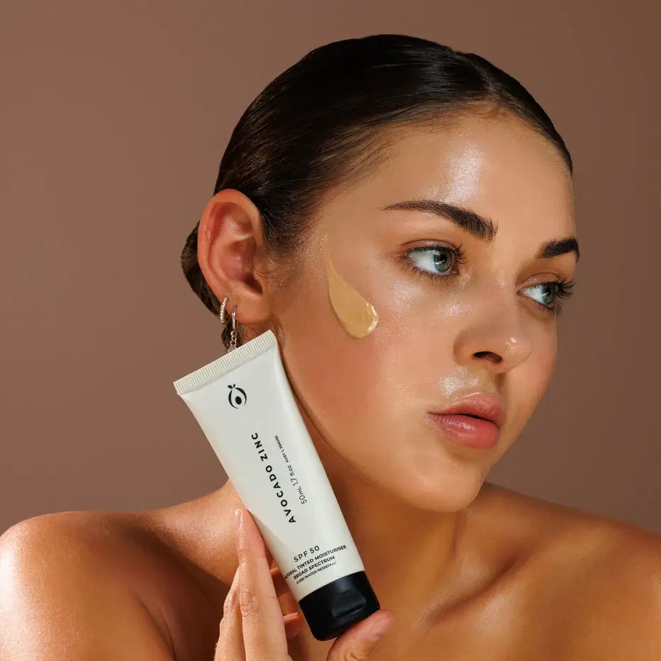 SPF 50 Natural Tinted Moisturiser: Medium-Dark