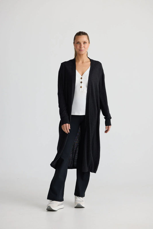 Come As You Are Cardi | Charcoal